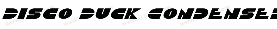 Disco Duck Condensed字体转换